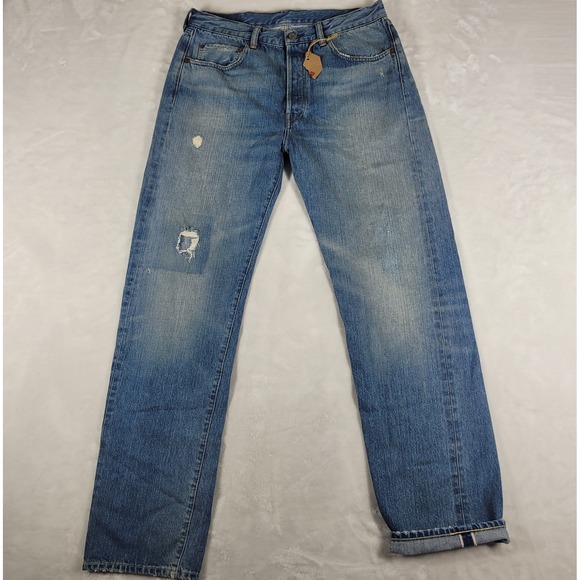 Levi's Other - Levi's 501XX LVC Selvedge Sample Jeans Men's 32x32 Blue Denim Distressed RARE